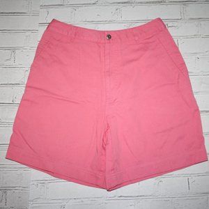 🌺 Breckenridge Coral Shorts – Size 10 Soft Cotton · Classic Fit ·